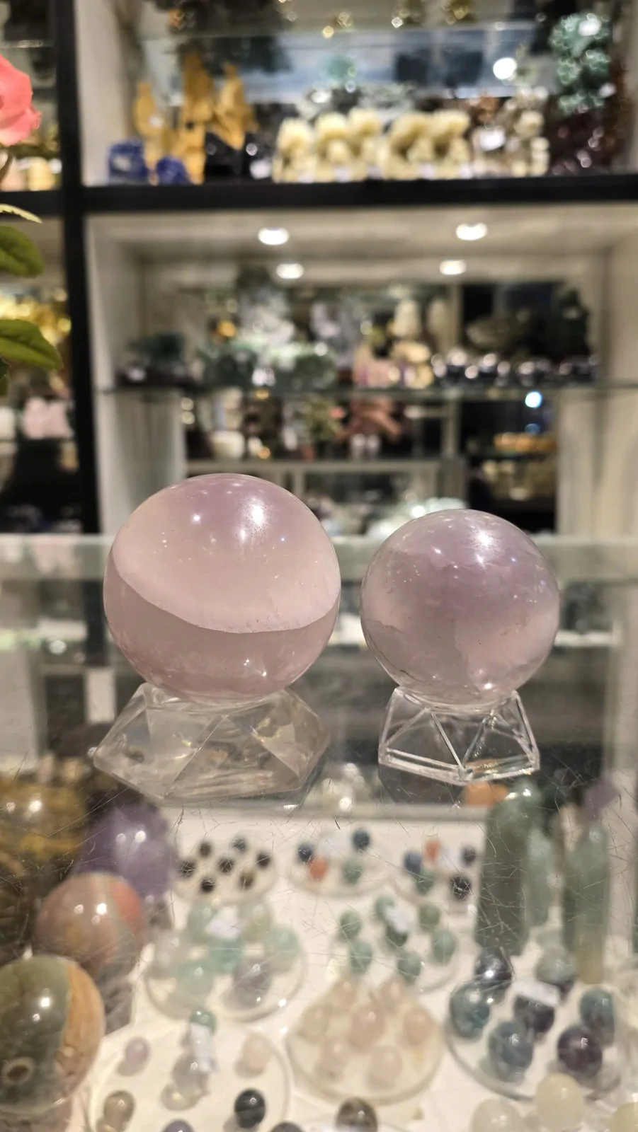 Cầu đá dạ quang xanh K066-S1-1336