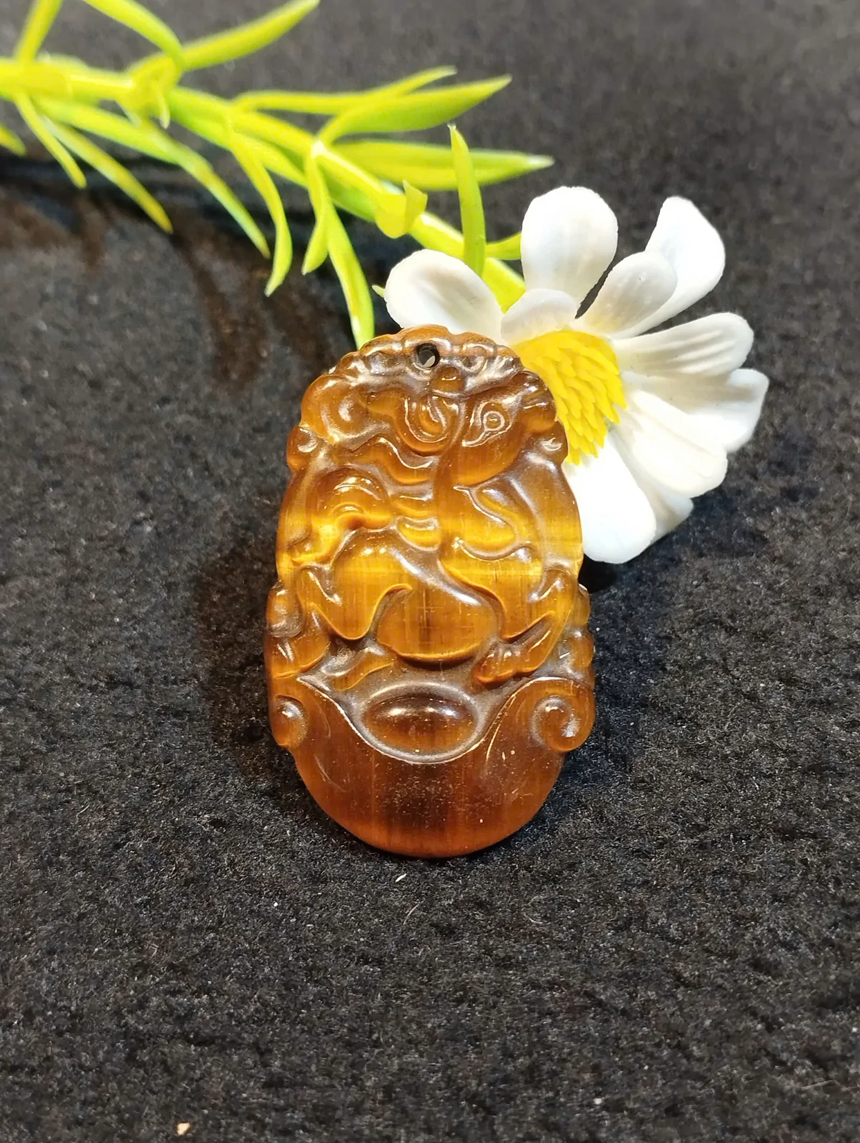 Mặt 12 giáp mắt mèo lớn-Ngọ S6285-7